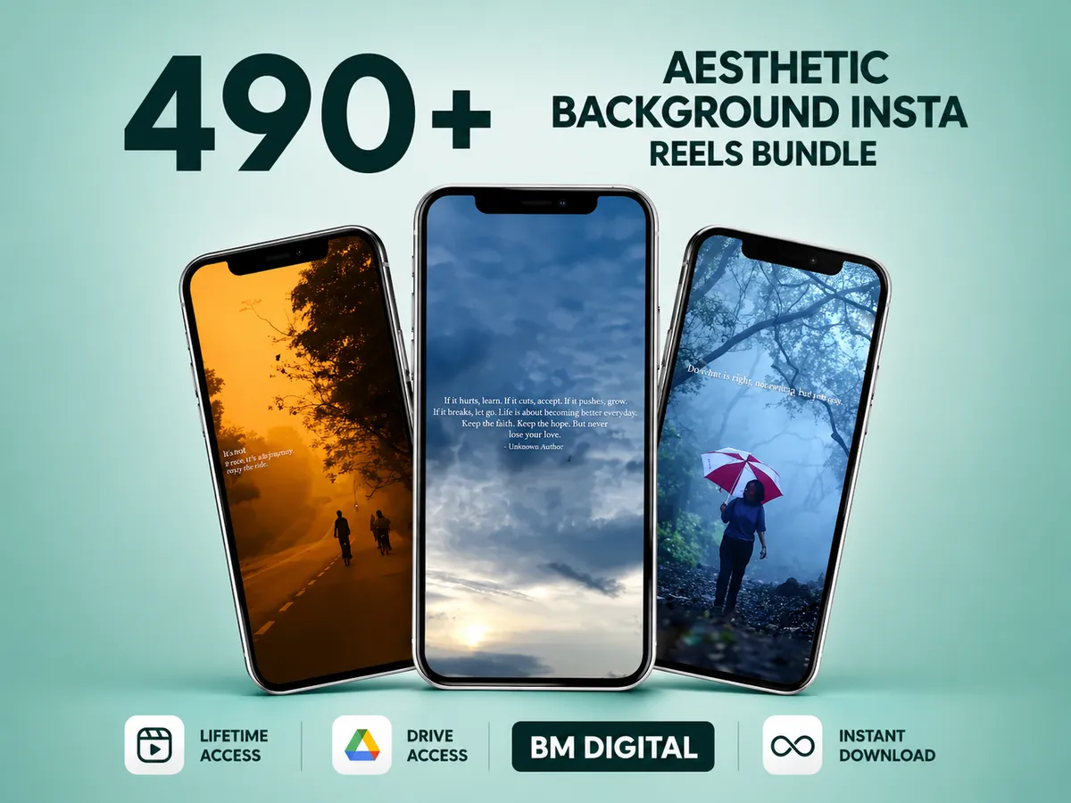 Aesthetic Background Insta Reels Bundle 