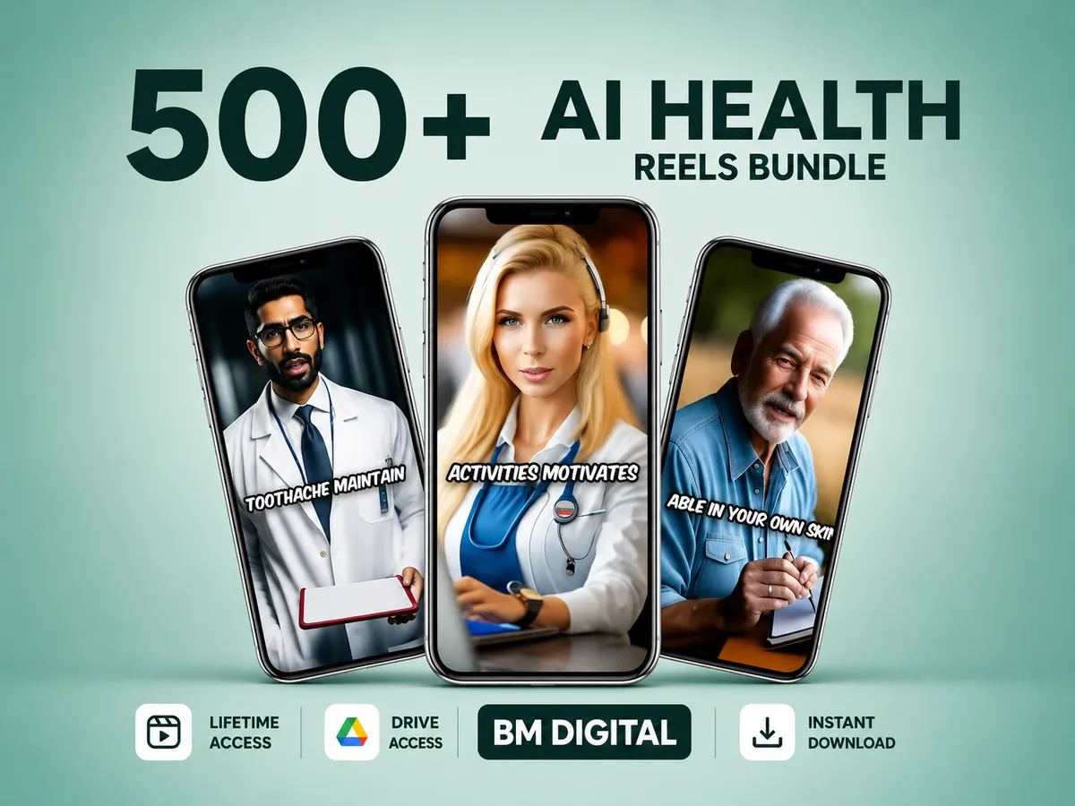 Ai Health Reels Bundle 