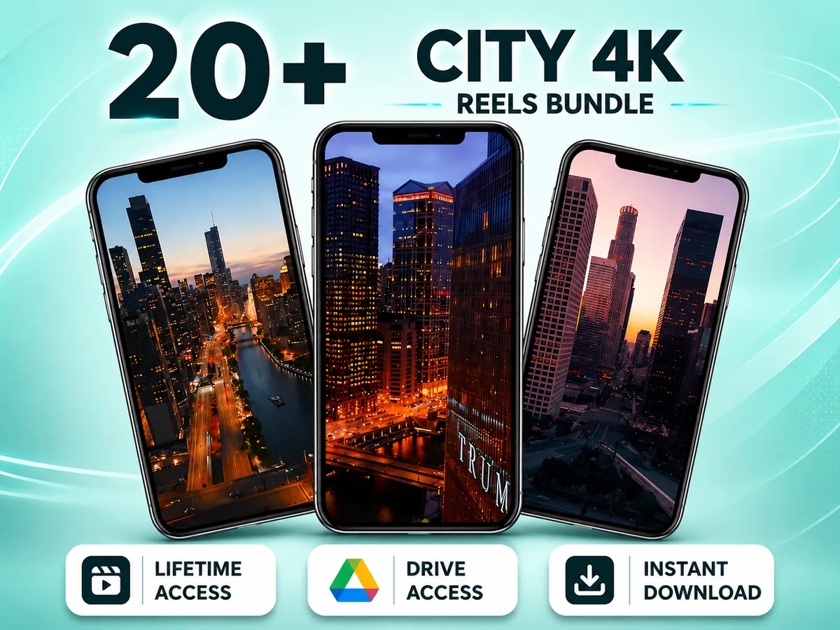 City 4k Reels Bundle 