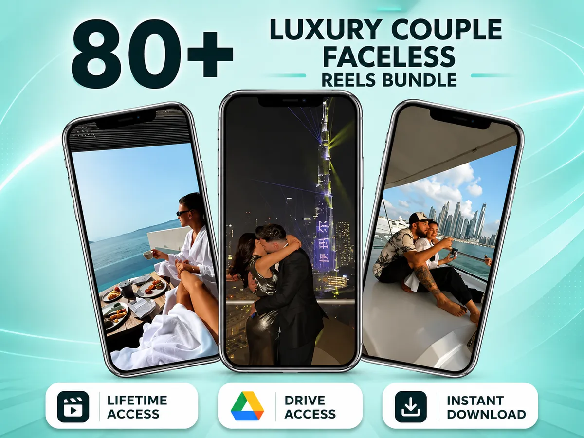 Couple Faceless Reels Bundle 