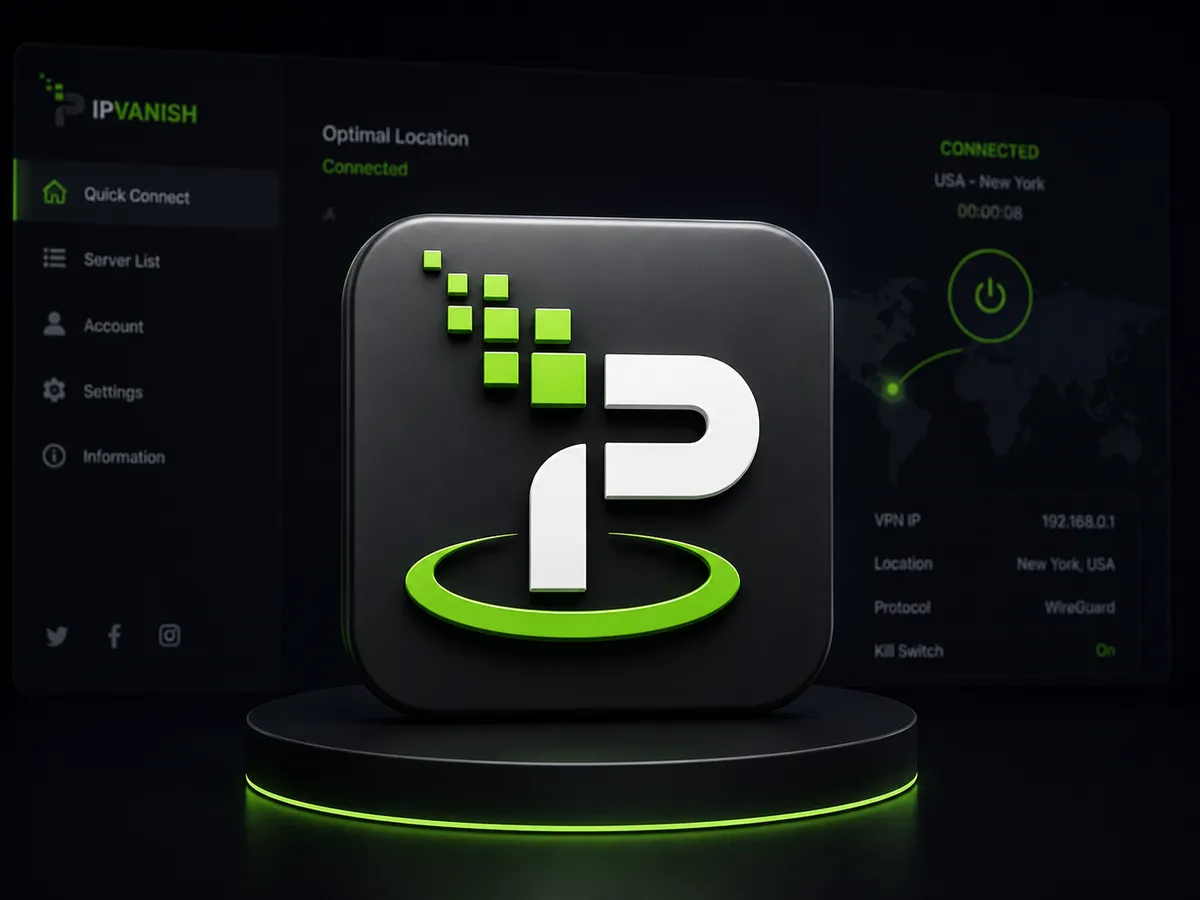 IP Vanish VPN Premium Subscription 