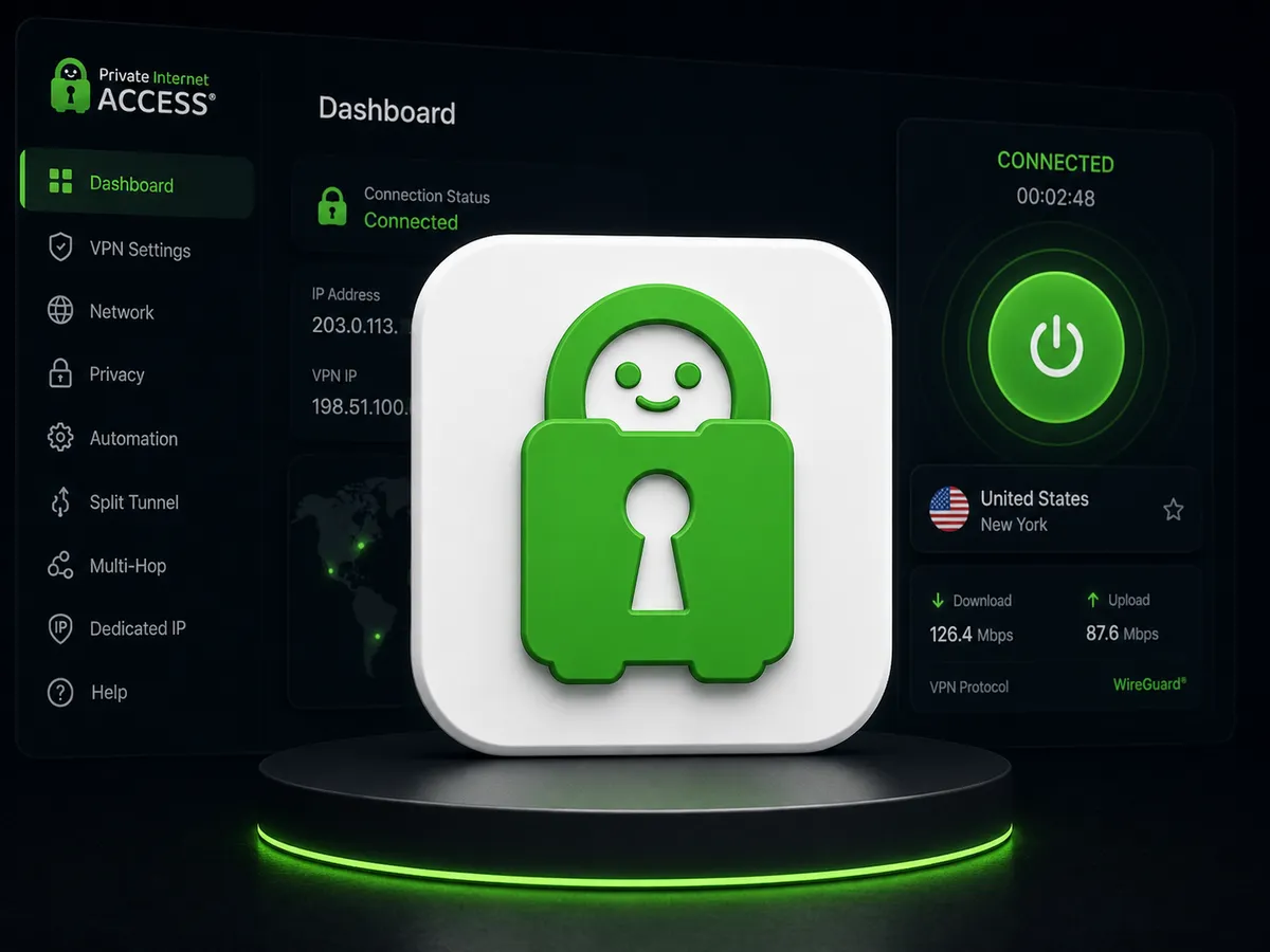 PIA VPN Premium Subscription 