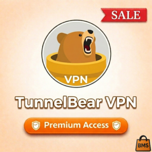 TunnelBear VPN Premium Subscription (Unlimited & Secure) 7 Days